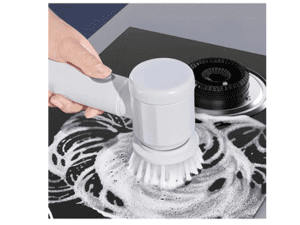 Escova Eletrica de Limpeza 5 em 1 Sem Fio Limpador Multiuso Pratico Para Cozinha e Banheiro