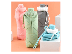 Garrafas Dobráveis De Água Silicone