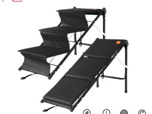 Escada Rampa Para Pet  2 em 1 Dobrável